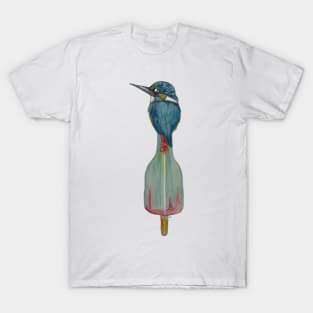 Kingfisher on ice T-Shirt